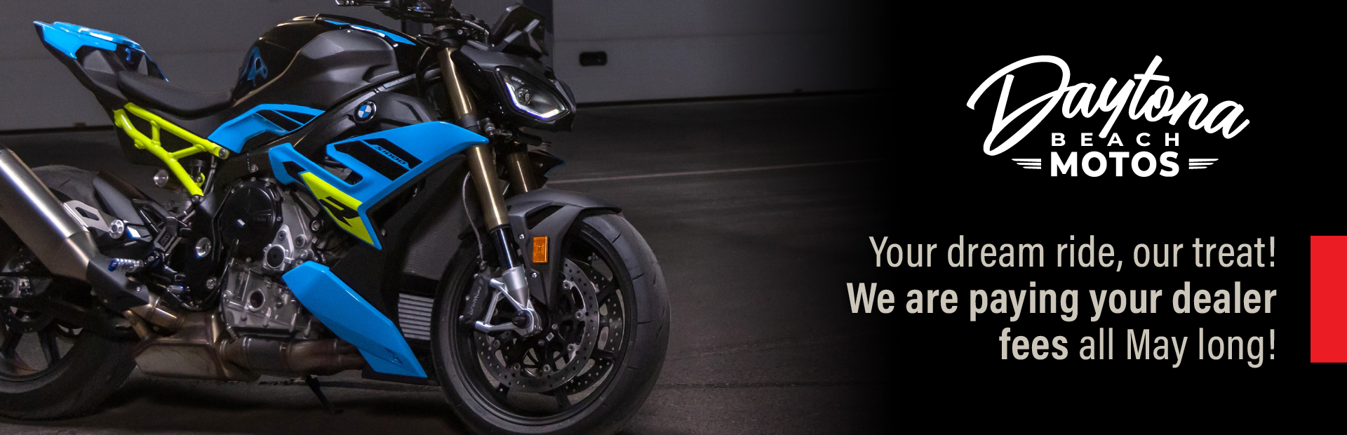 Daytona Beach Motos BMW May promo