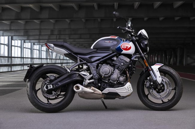 2025 Triumph Trident Triple Tribute Edition