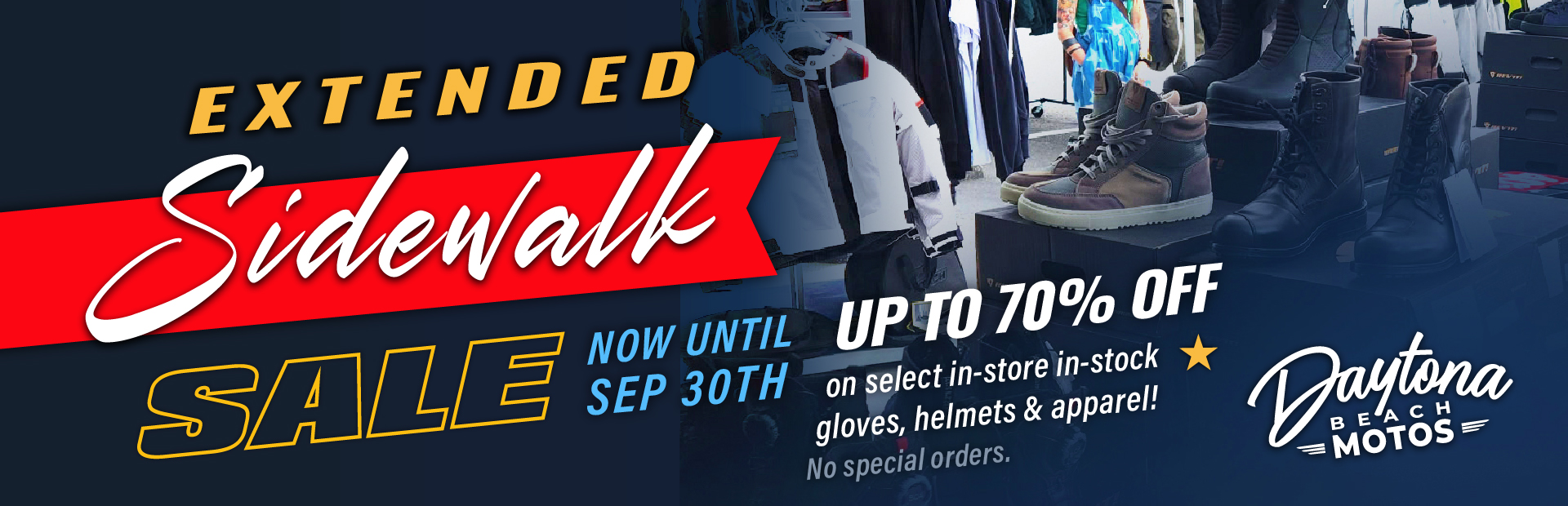 Extended Sidewalk Sale